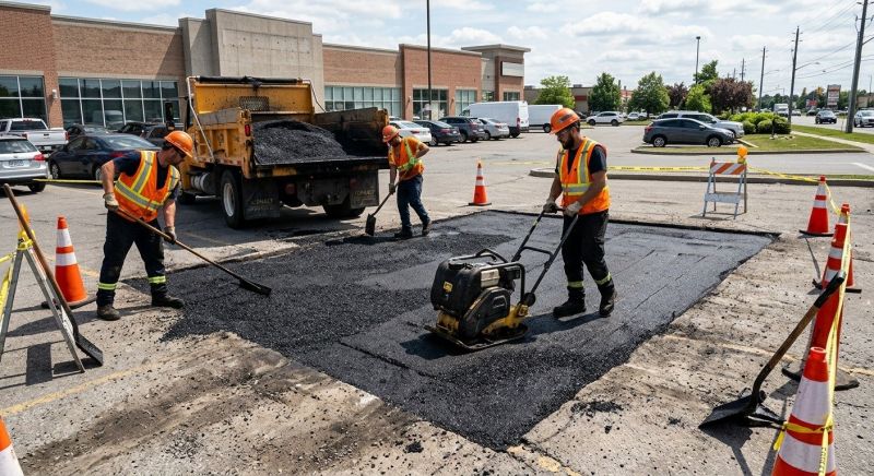 Commercial Asphalt Repair in Bluffton, SC