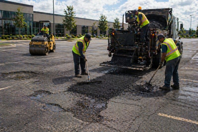 Asphalt Parking Lot Repair in Savannah, GA