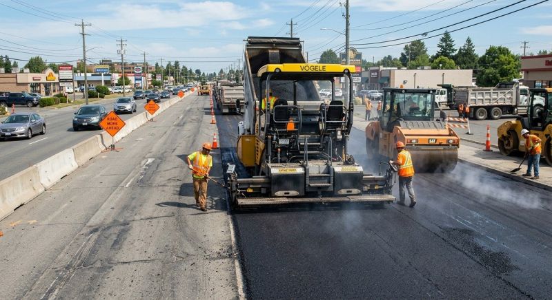 Asphalt Road Installation in Savannah, GA