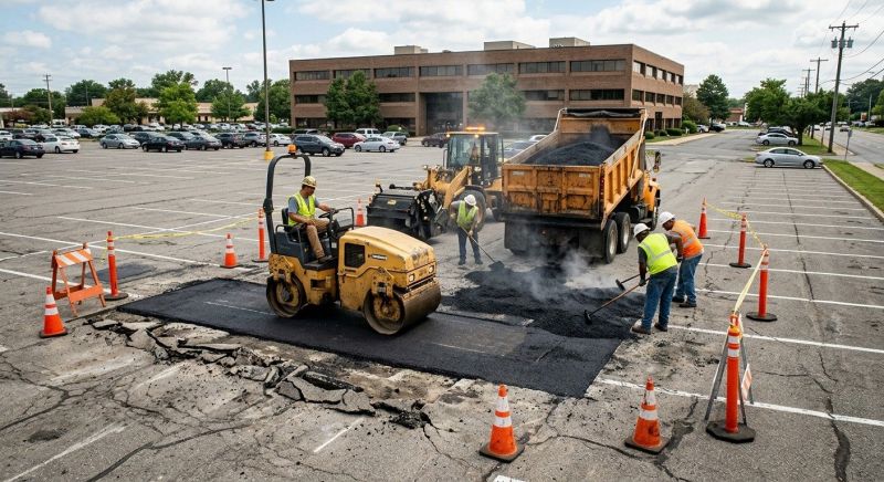 Church Parking Lot Repair in San Diego County, CA