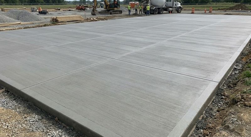 Commercial Slab Installation in Franklin, TN